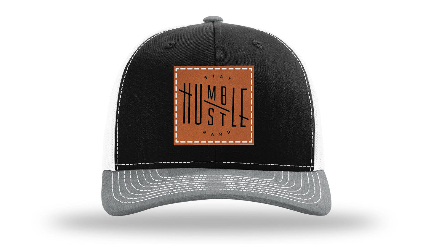 Stay Humble Leather Patch Richardson 112 Hat