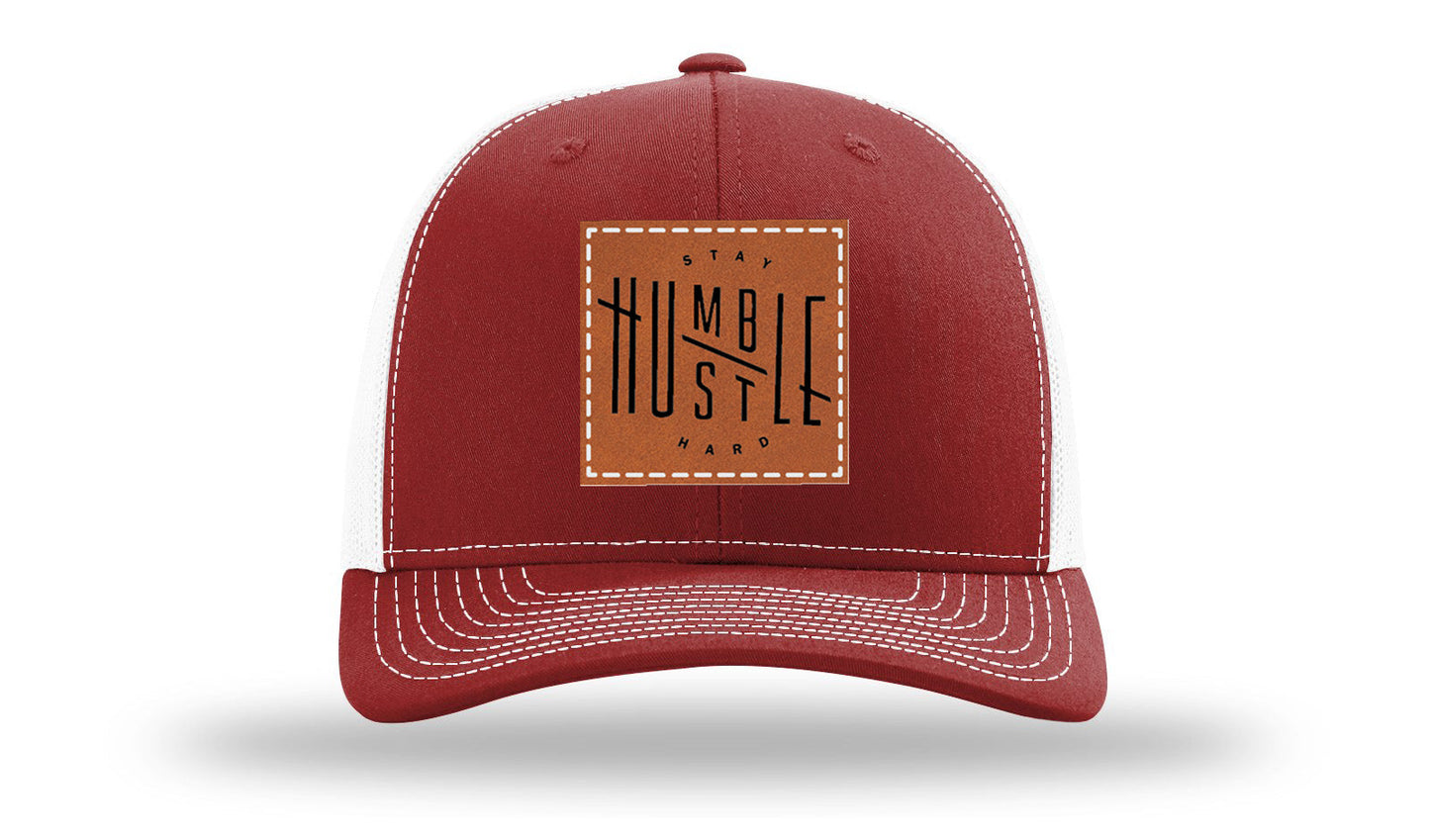 Stay Humble Leather Patch Richardson 112 Hat