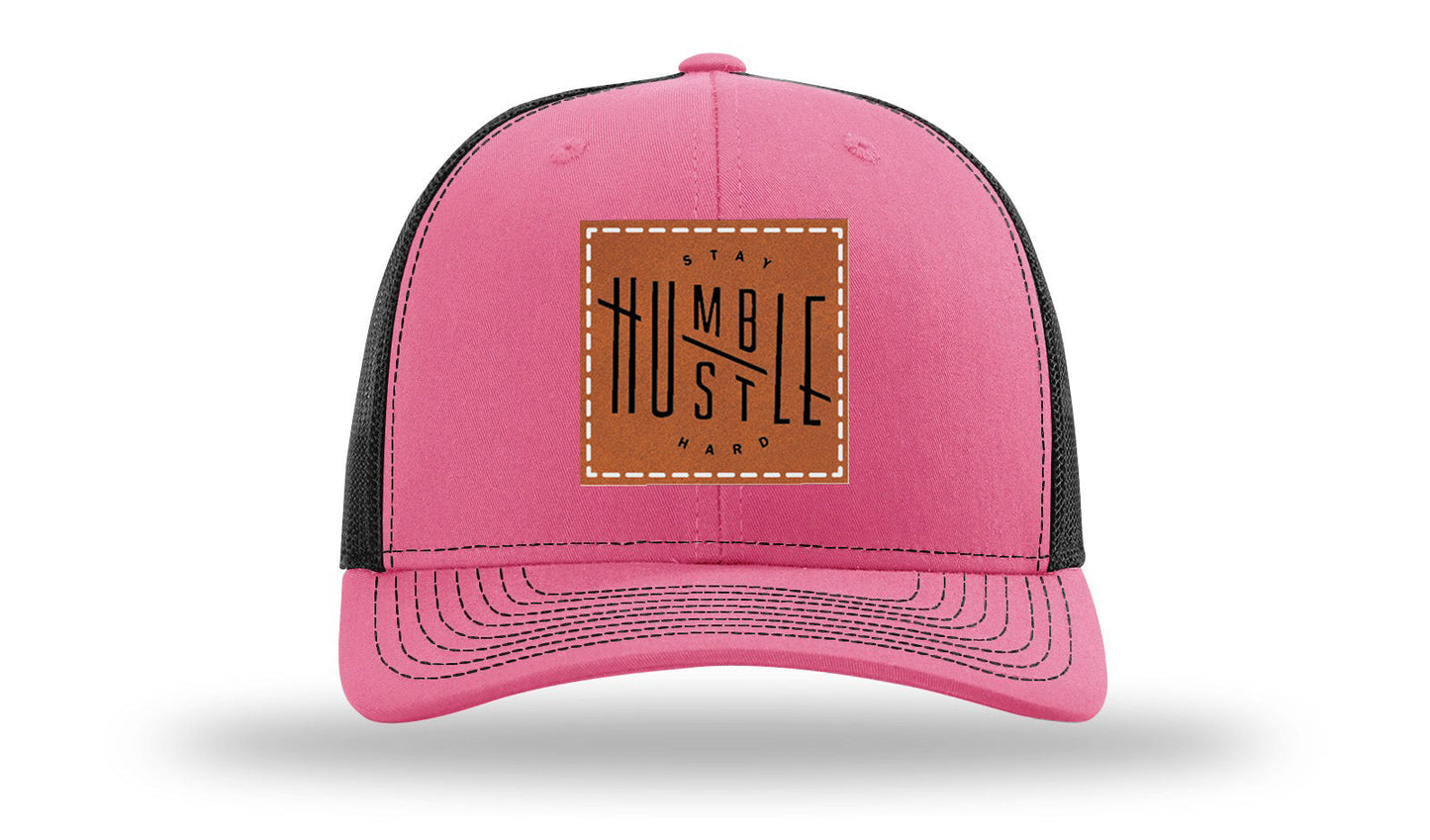 Stay Humble Leather Patch Richardson 112 Hat
