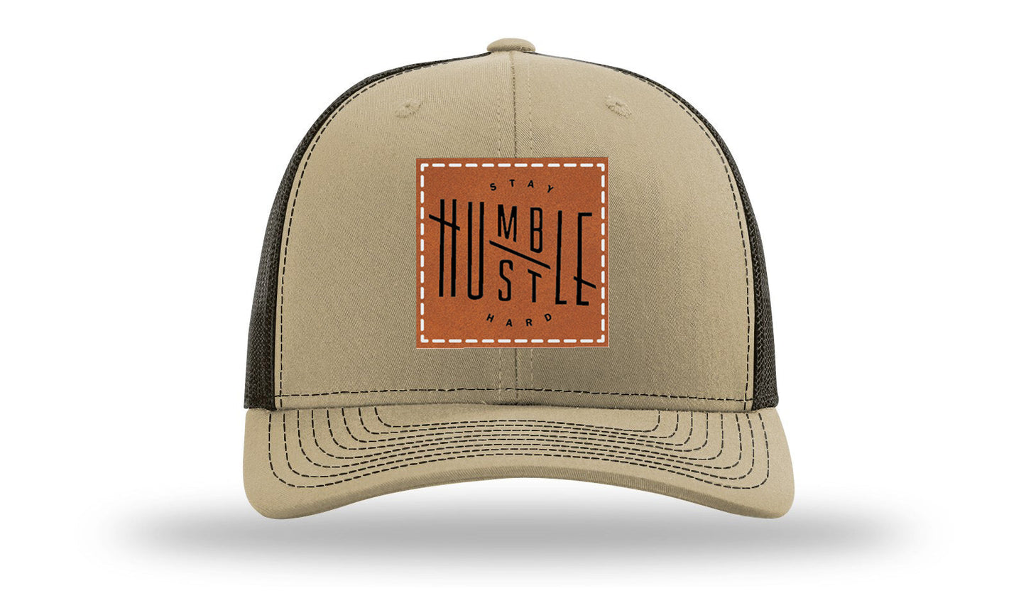 Stay Humble Leather Patch Richardson 112 Hat
