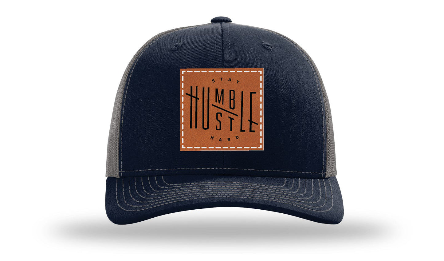 Stay Humble Leather Patch Richardson 112 Hat