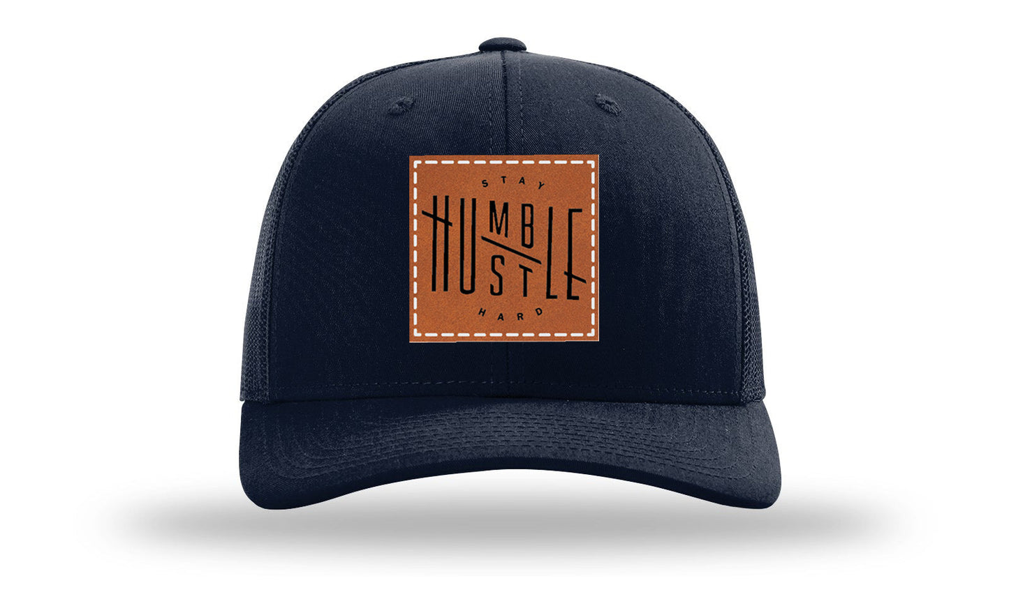 Stay Humble Leather Patch Richardson 112 Hat