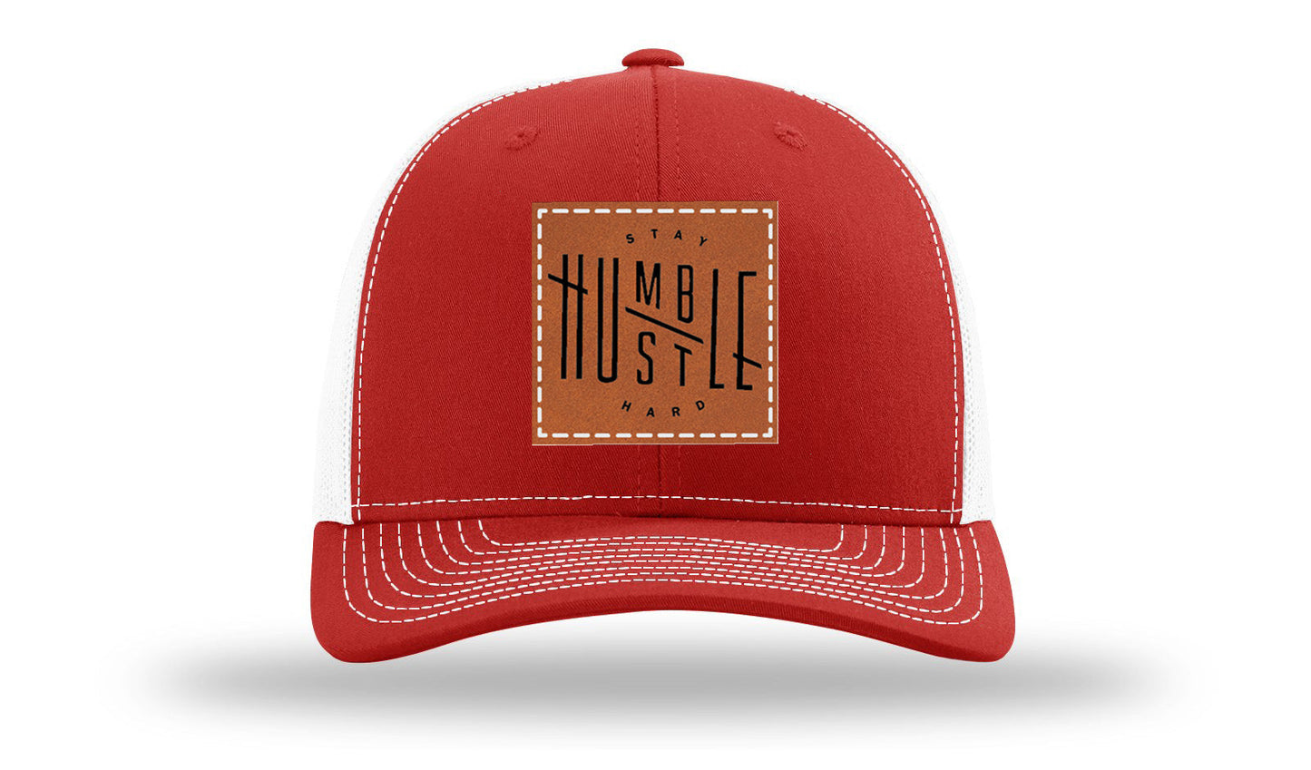 Stay Humble Leather Patch Richardson 112 Hat