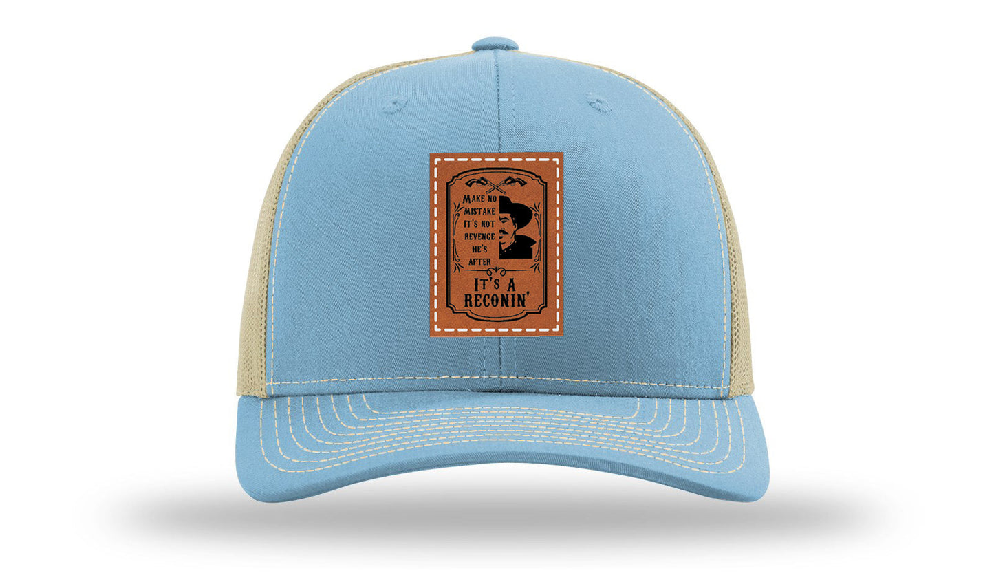 It's A Reconin'  Leather Patch Richardson 112 Hat