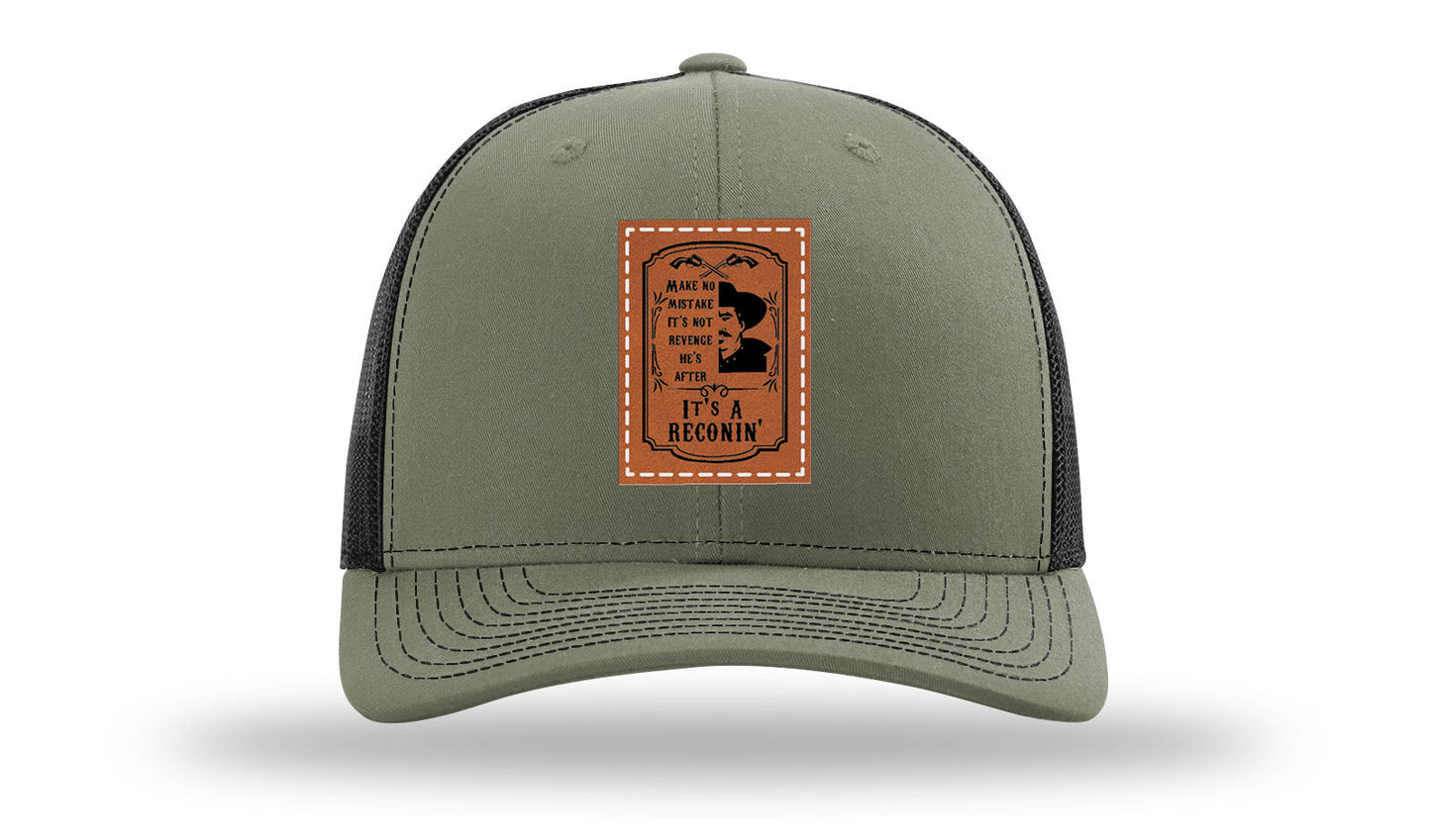 It's A Reconin'  Leather Patch Richardson 112 Hat