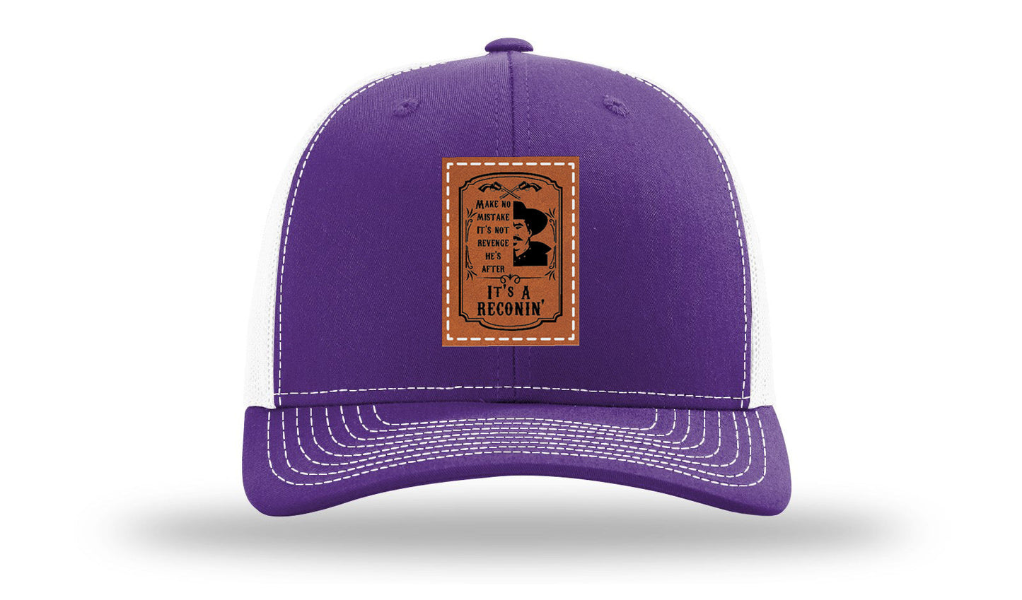 It's A Reconin'  Leather Patch Richardson 112 Hat