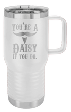 Load image into Gallery viewer, Tombstone Your A Daisy If You Do Laser Engraved Mug (Etched)
