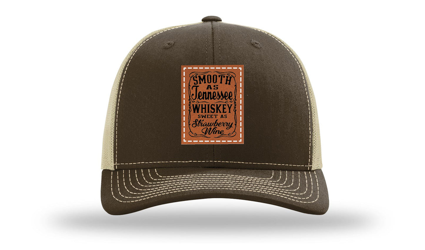 Tennessee Whiskey Leather Patch Richardson 112 Hat