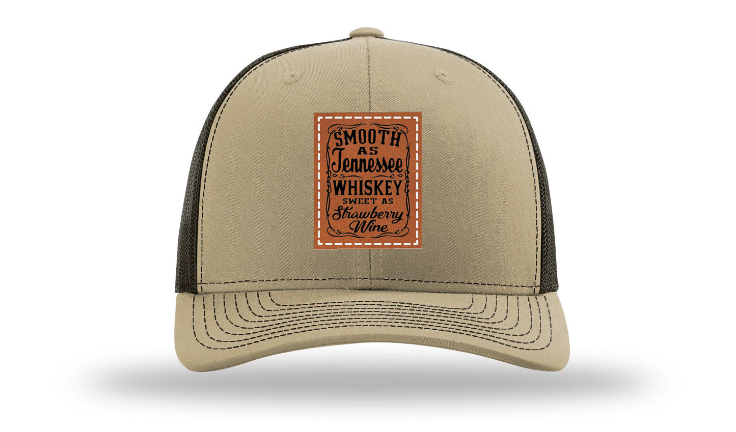 Tennessee Whiskey Leather Patch Richardson 112 Hat