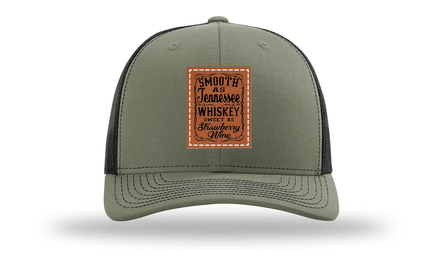 Tennessee Whiskey Leather Patch Richardson 112 Hat