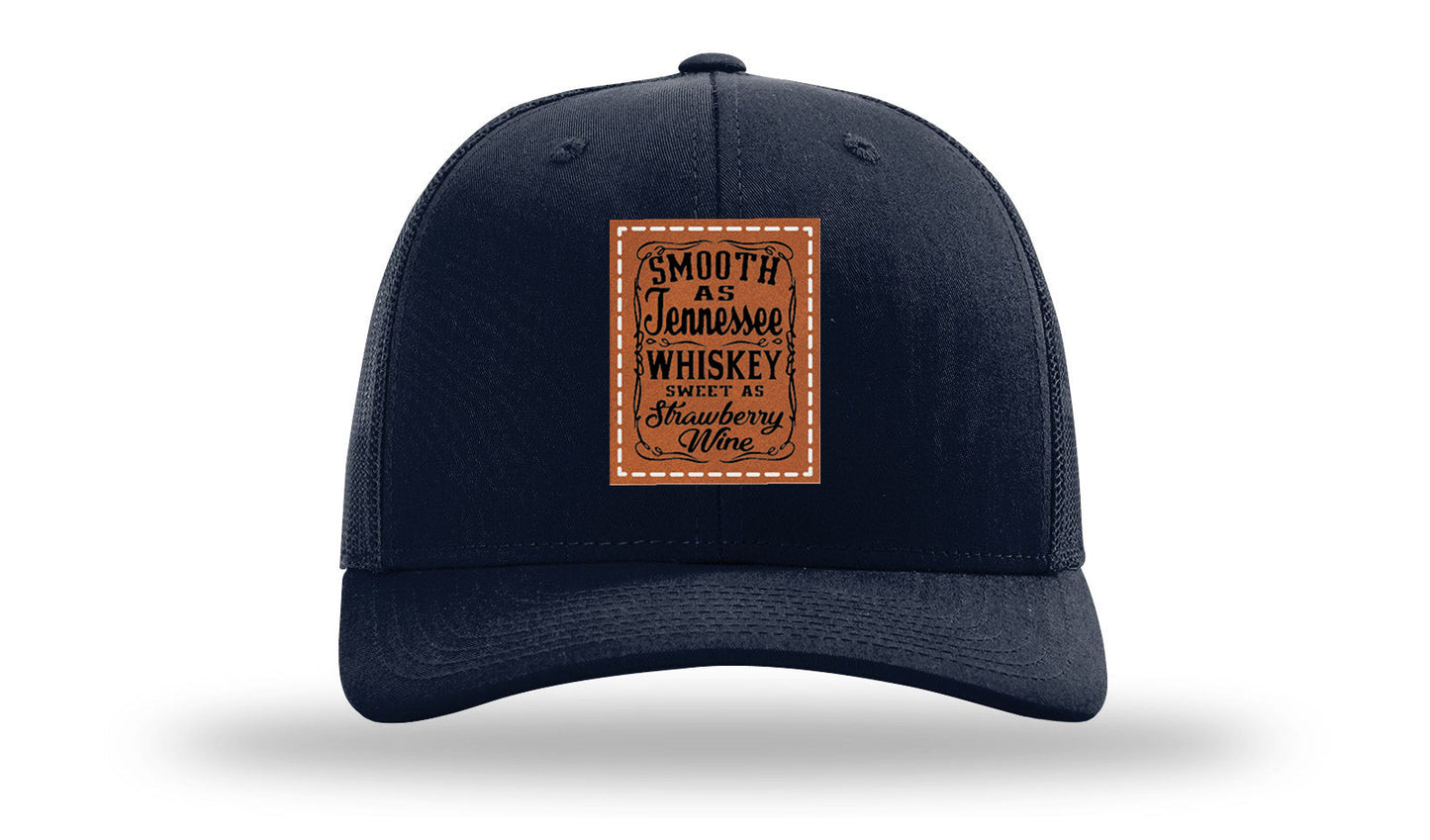 Tennessee Whiskey Leather Patch Richardson 112 Hat