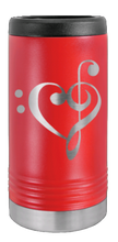 Load image into Gallery viewer, Love Music Laser Engraved Slim Can Insulated Koosie
