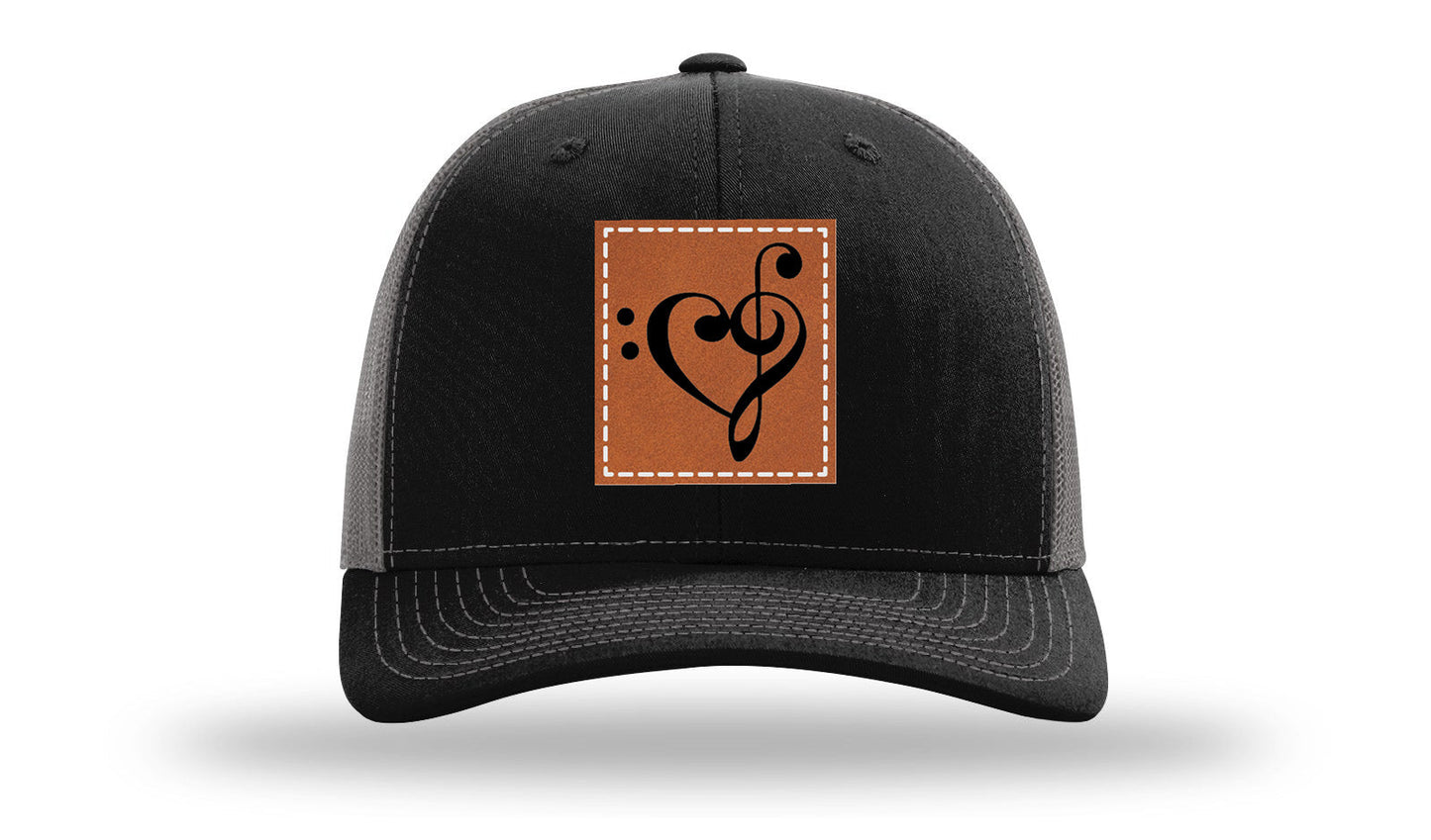 Music Love Leather Patch Richardson 112 Hat