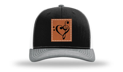 Music Love Leather Patch Richardson 112 Hat