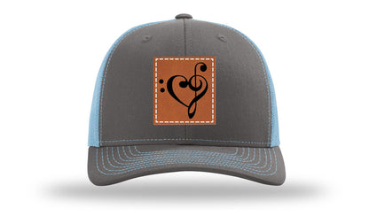 Music Love Leather Patch Richardson 112 Hat