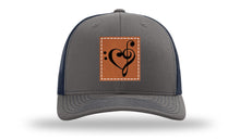 Load image into Gallery viewer, Music Love Leather Patch Richardson 112 Hat
