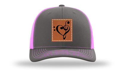 Music Love Leather Patch Richardson 112 Hat