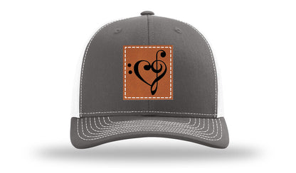 Music Love Leather Patch Richardson 112 Hat