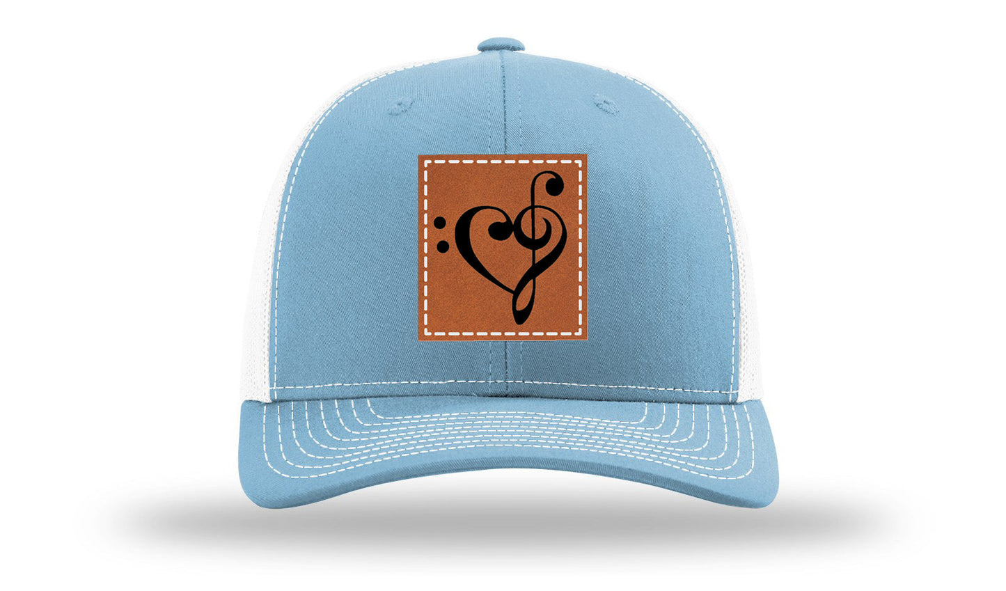 Music Love Leather Patch Richardson 112 Hat