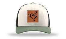 Load image into Gallery viewer, Music Love Leather Patch Richardson 112 Hat
