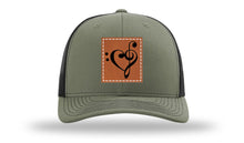 Load image into Gallery viewer, Music Love Leather Patch Richardson 112 Hat
