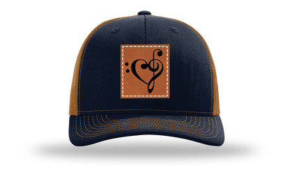 Music Love Leather Patch Richardson 112 Hat