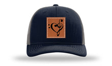 Load image into Gallery viewer, Music Love Leather Patch Richardson 112 Hat
