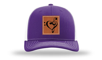 Music Love Leather Patch Richardson 112 Hat