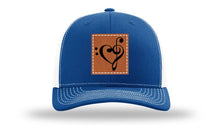 Load image into Gallery viewer, Music Love Leather Patch Richardson 112 Hat
