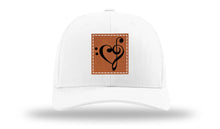Load image into Gallery viewer, Music Love Leather Patch Richardson 112 Hat
