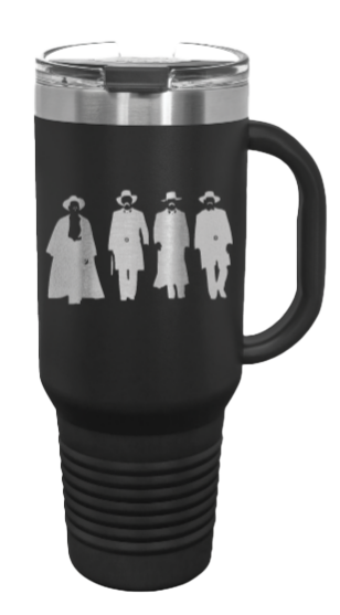 Tombstone Laser Engraved 40oz Handle Mug