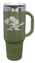 Load image into Gallery viewer, Tombstone Hells Comin&#39; 40oz Handle Mug Laser Engraved
