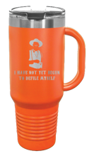 Load image into Gallery viewer, Tombstone I Have Not Yet Begun To Defile Myself 40oz Handle Mug Laser Engraved
