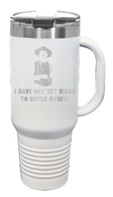 Load image into Gallery viewer, Tombstone I Have Not Yet Begun To Defile Myself 40oz Handle Mug Laser Engraved
