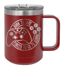 Load image into Gallery viewer, Born To GameLaser Engraved Mug (Etched)
