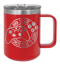 Load image into Gallery viewer, Born To GameLaser Engraved Mug (Etched)
