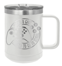 Load image into Gallery viewer, Born To GameLaser Engraved Mug (Etched)
