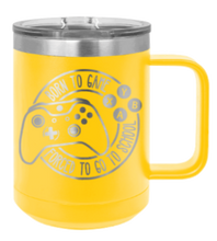 Load image into Gallery viewer, Born To GameLaser Engraved Mug (Etched)
