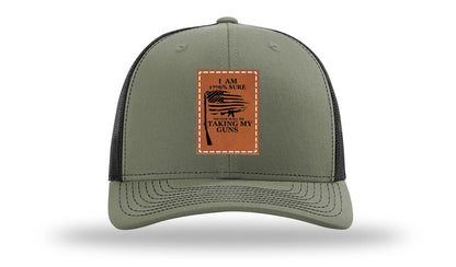 I Am 1776% Sure Leather Patch Richardson 112 Hat