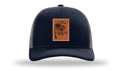 I Am 1776% Sure Leather Patch Richardson 112 Hat