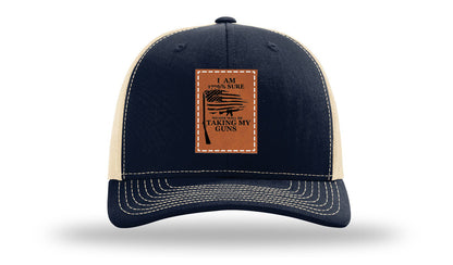 I Am 1776% Sure Leather Patch Richardson 112 Hat