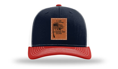 I Am 1776% Sure Leather Patch Richardson 112 Hat