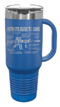 Load image into Gallery viewer, Patriots Guide To Guns 40oz Handle Mug Laser Engraved
