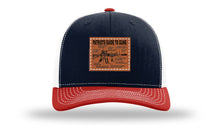 Load image into Gallery viewer, Patriots Guide To Guns Leather Patch Richardson 112 Hat
