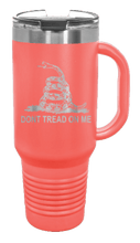 Load image into Gallery viewer, Dont Tread On Me 40oz Handle Mug Laser Engraved
