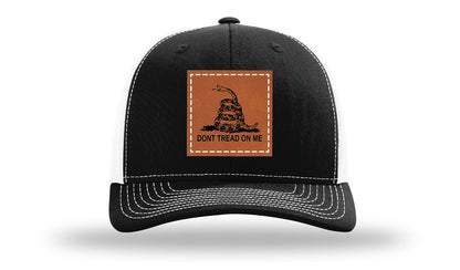 Don't Tread On Me Leather Patch Richardson 112 Hat