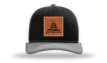 Load image into Gallery viewer, Don&#39;t Tread On Me Leather Patch Richardson 112 Hat
