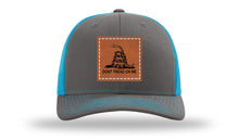 Load image into Gallery viewer, Don&#39;t Tread On Me Leather Patch Richardson 112 Hat
