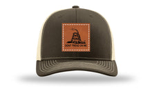 Load image into Gallery viewer, Don&#39;t Tread On Me Leather Patch Richardson 112 Hat
