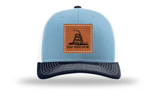 Load image into Gallery viewer, Don&#39;t Tread On Me Leather Patch Richardson 112 Hat
